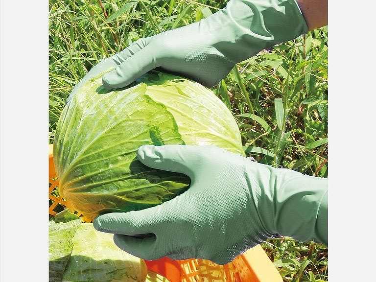 【商品】特殊表面加工のすべり止めでグリップ力抜群！「楽農炊手」